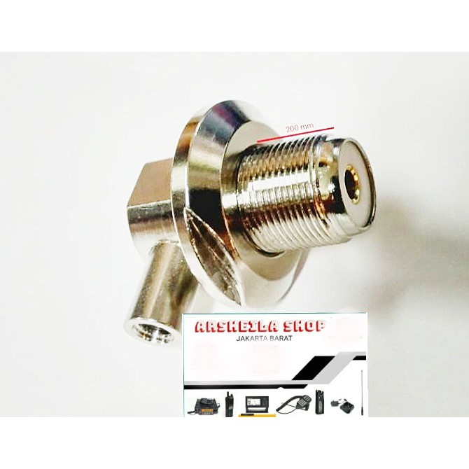 konektor gm 500 konektor Gouter mounting antena mobil