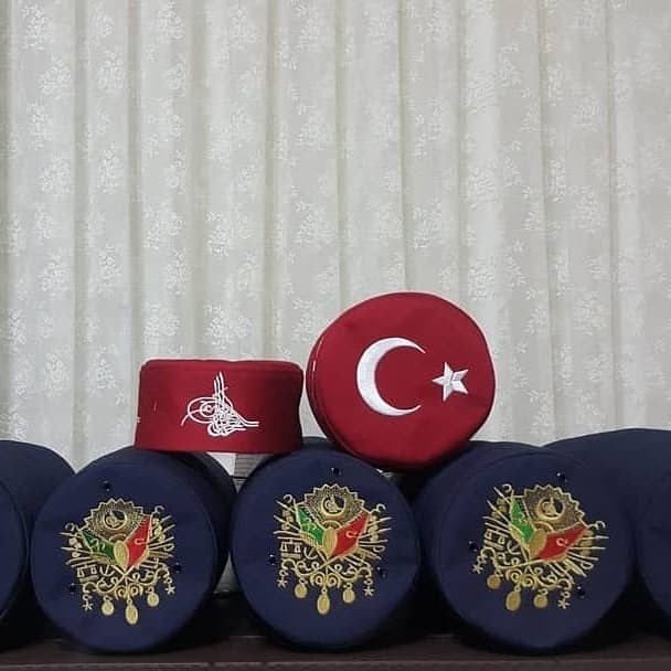 READY Peci Fez Turki / Peci Tarbus Turki Ottoman - Hitam TERLENGKAP