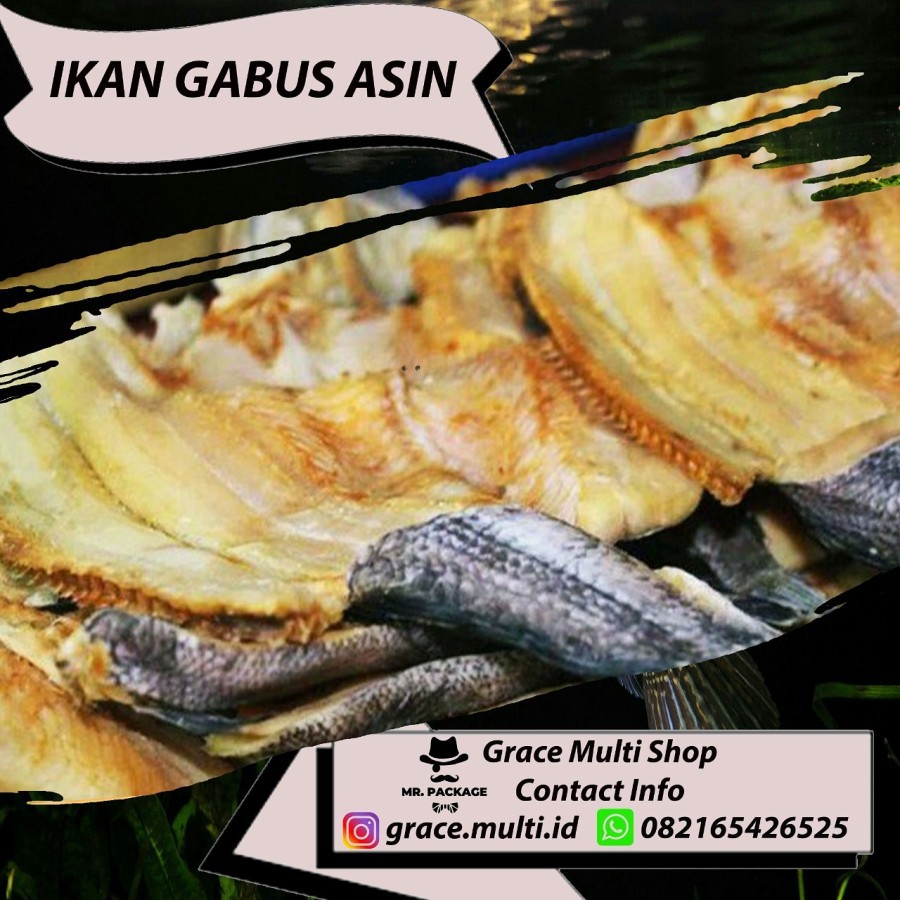 

Ikan Gabus Asin/Ikan Asin Gabus Asin/Gabus Asin