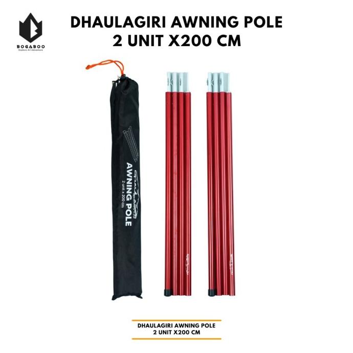 Awning Pole Dhaulagiri -Tiang Flysheet Double Dhaulagiri - Tarp Pole