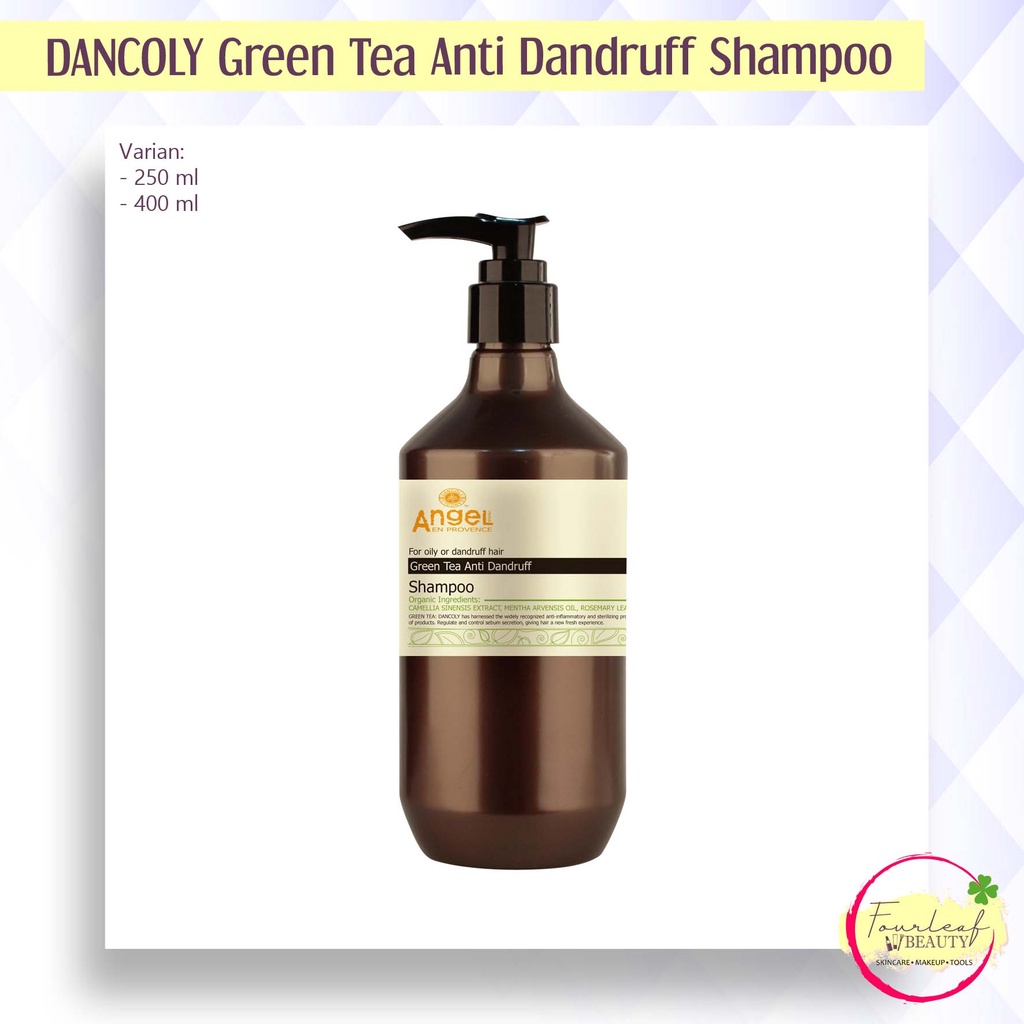 DANCOLY Green Tea Anti Dandruff Shampoo - 200 ml / 400 ml