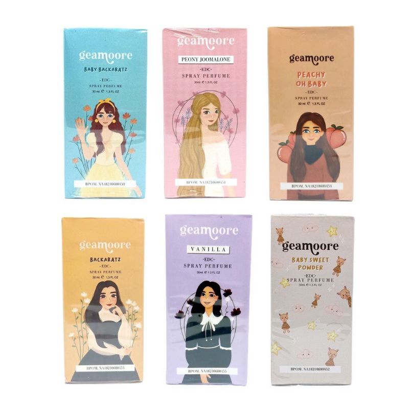 (BPOM) GEAMOORE Spray Perfume 30ml - Parfum Geamore Spray / Parfum Geamoore Spray