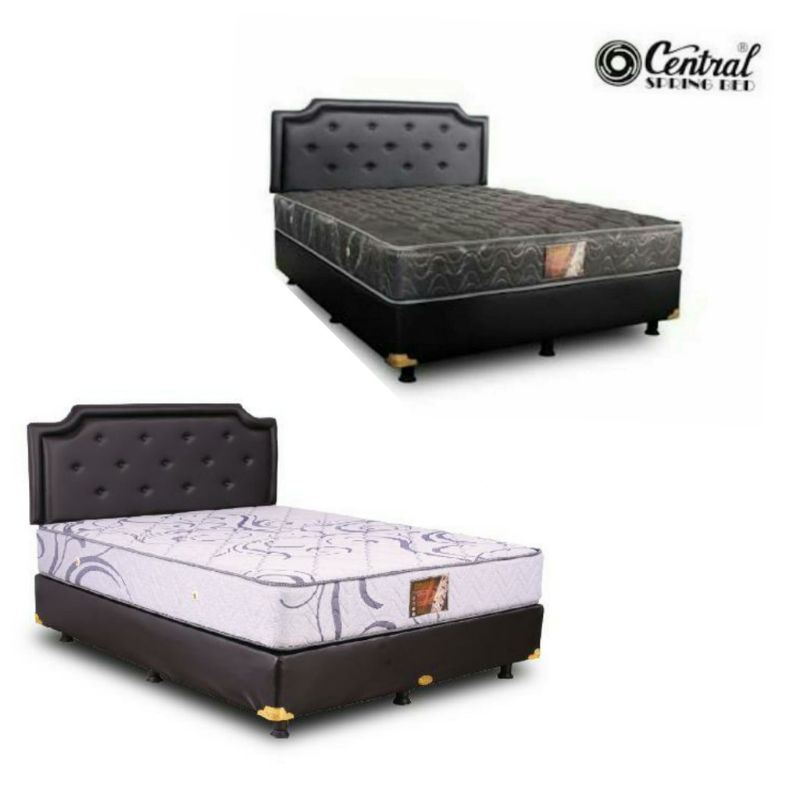 SPRING BED CENTRAL DELUXE SPRING BED EELGAN KASUR CENTRAL BUSA ASLI 100 PERSEN MATRAS CENTRAL SPRING
