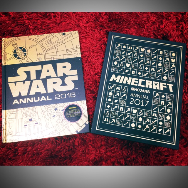 The Official Minecraft Mojang Annual 2017 (sold) - Star Wars Annual 2016