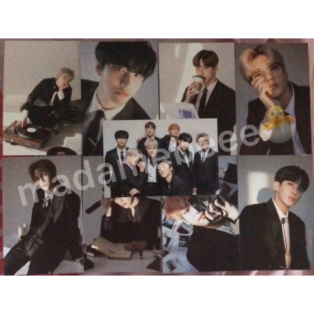 ATEEZ POSTCARD ATINY FANKIT FROM MEMBERSHIP OFFICIAL