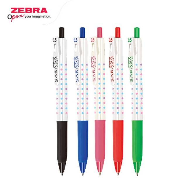 

ZEBRA SARASA CLIP DOTS 05