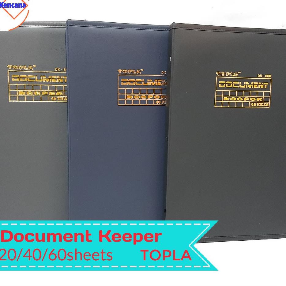 

[KODE PRODUK TJMKM4759] Map Document Keeper F4 (Folio) TOPLA