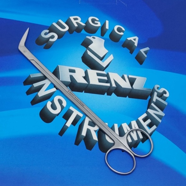 Dijual Alat medis Potts-Smith Vascular Scissors 60° 19cm - Renz AHLI Medical shopee