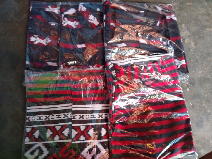 Atasan Batik Dolby Dolbi Dobby Doby Tenun Sutra Tulis Halus Katun Atbm Baron ,sarombit Atasan