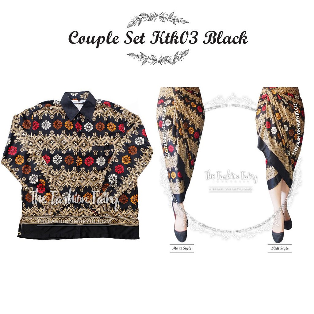 COUPLESET MOTIF BATIK KTK03