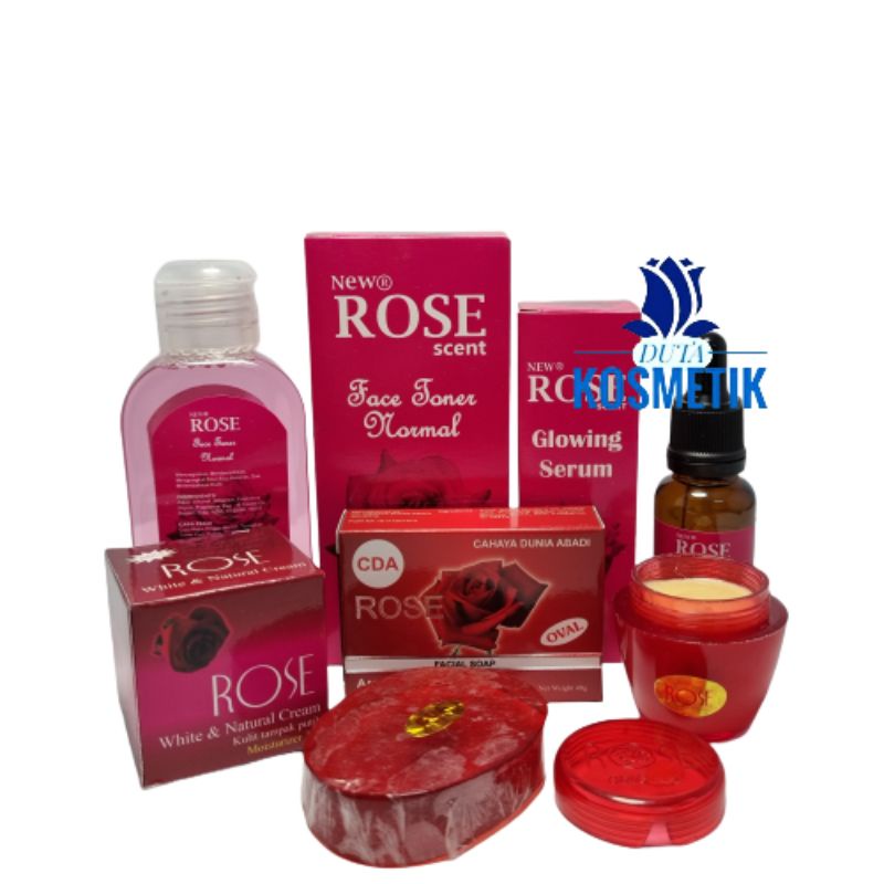 PAKET CREAM ROSE ORIGINAL GLOWING