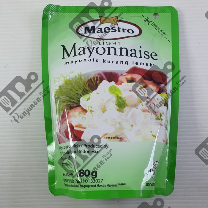 

Unik MAYONNAISE MAESTRO 180 GR/ MAESTRO MAYONAISE Terlaris