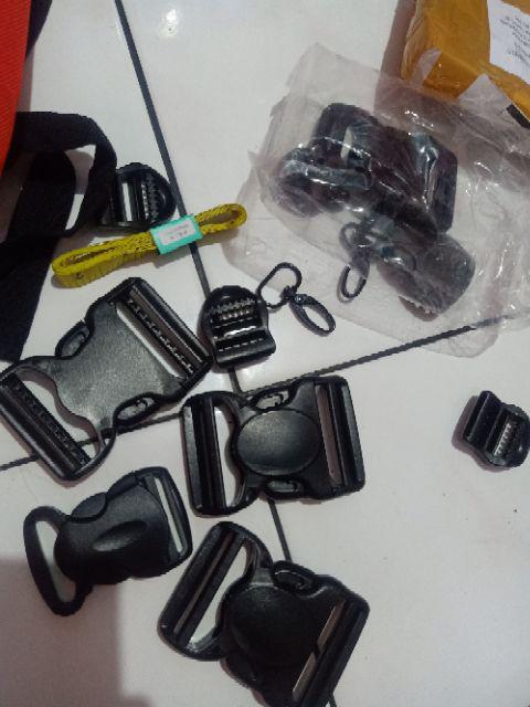 Kunci Sodok Tas 5.0 Cm Bahan Plastik Buckle Acetal