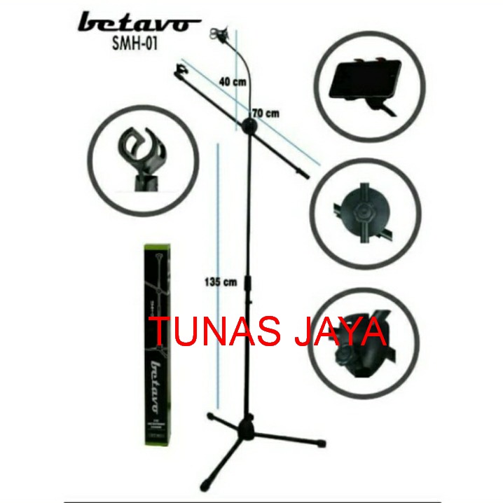 STAND MICROPHONE BETAVO SMH01/SMH 01 TOP QUALITY