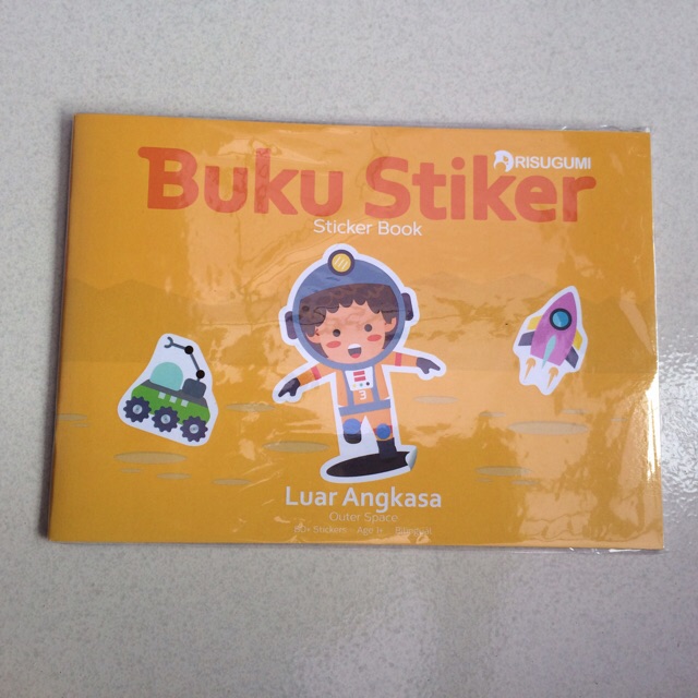Buku Stiker Risugumi / Luar Angkasa