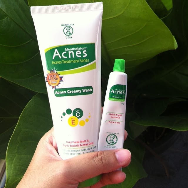 Acnes Creamy Wash 100g + [FREE] Sealing Jell 5g
