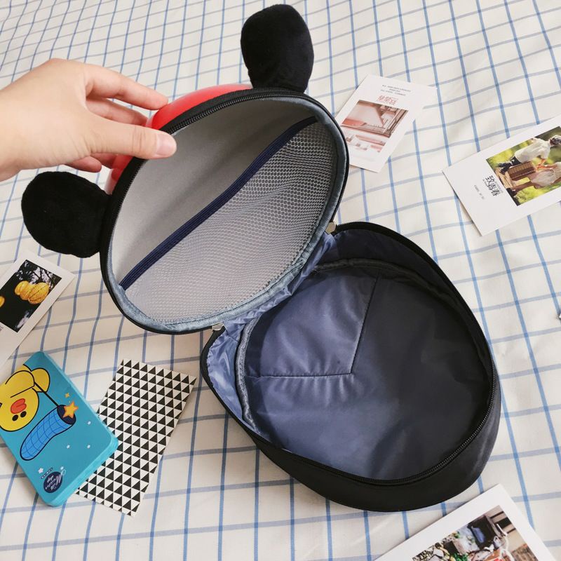 New-Tas Anak Sekolah / Fashion Paud / TK Hardcase Mickey Polkadot