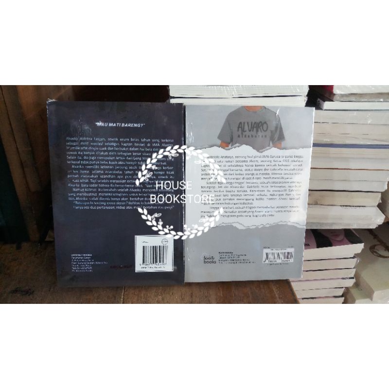 1 PAKET 2 NOVEL BEST SELLER KERTAS BOOKPAPER-1