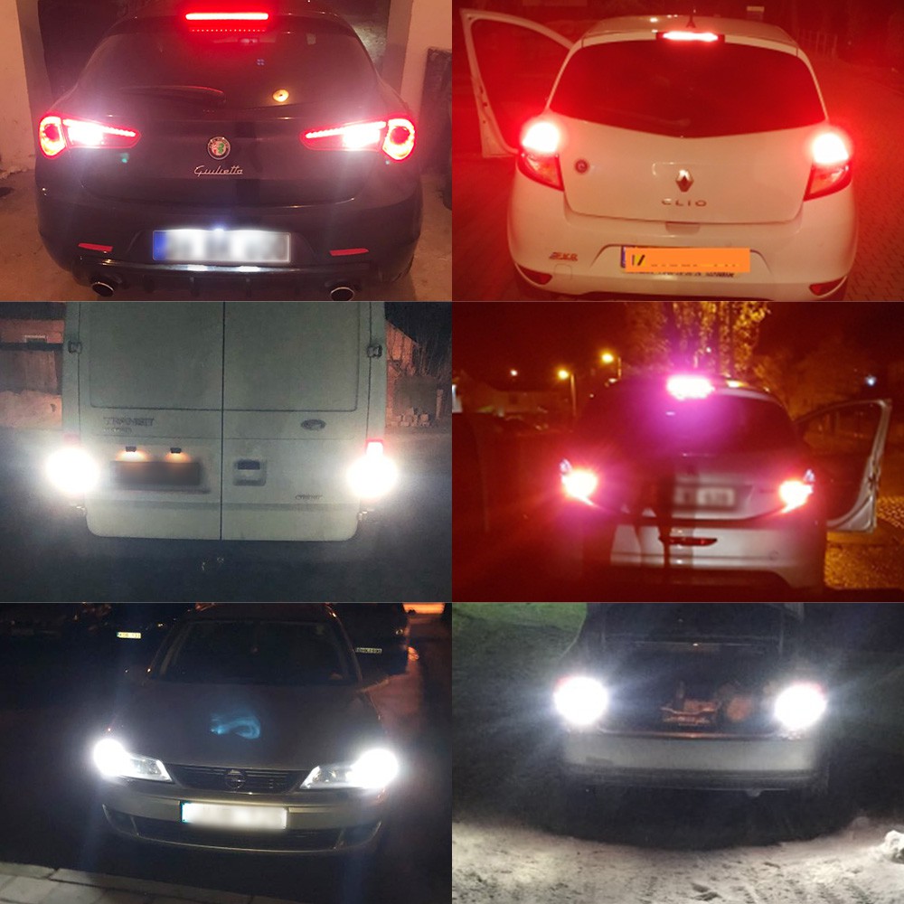 1157 P21/5W BAY15D LED Lampu Rem Otomatis Lampu Kabut 21/5 W Mobil Siang Hari Lampu Berhenti Lampu 12V 24V