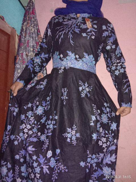 Gamis Batik Manggar, Padi,sekar,cantik,kubis,kipas,daun,kupu,nadine,gendis