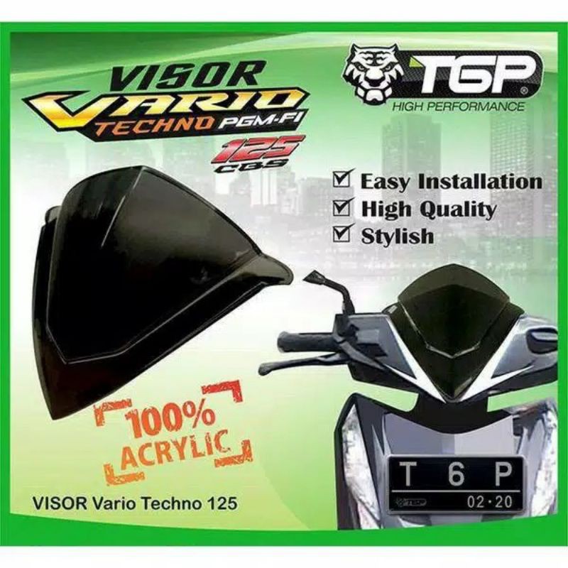 TGP Visor Motor Honda Vario Techno 125 Lama - Bahan Berkualitas