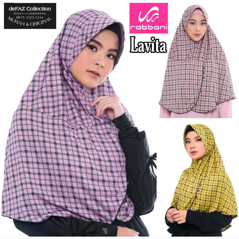 Rabbani Original Kerudung Hijab Instan Lavita.