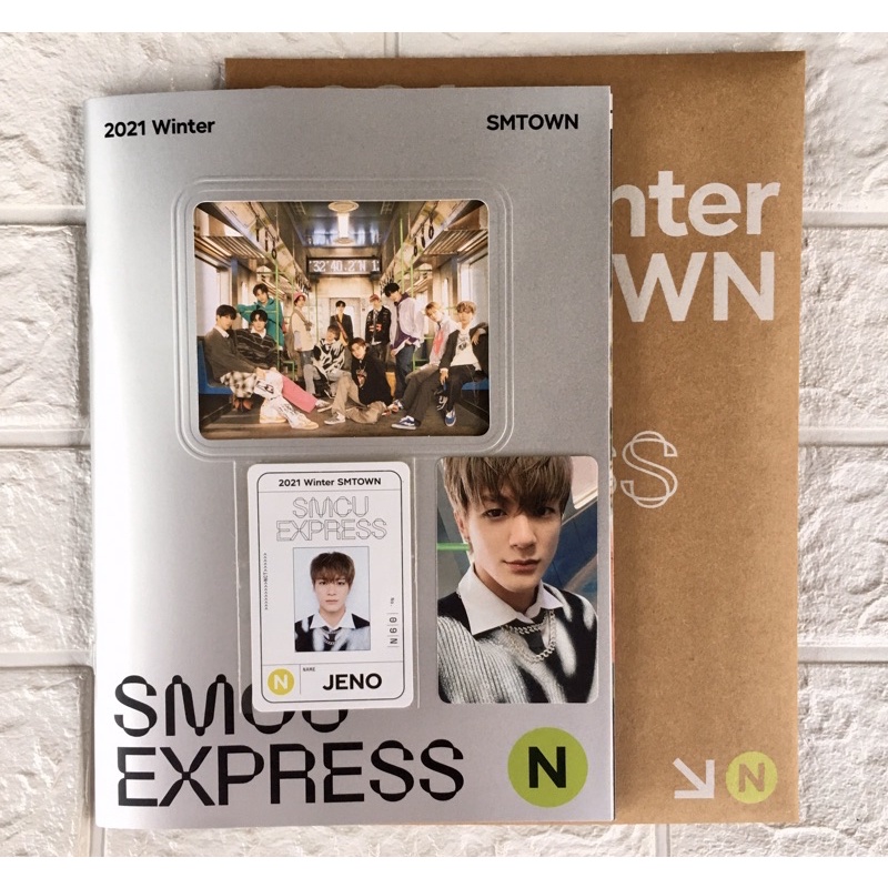 unsealed album nct smcu daytime pc jeno smcu passcard jeno official photocard nct 2022 jeno universe