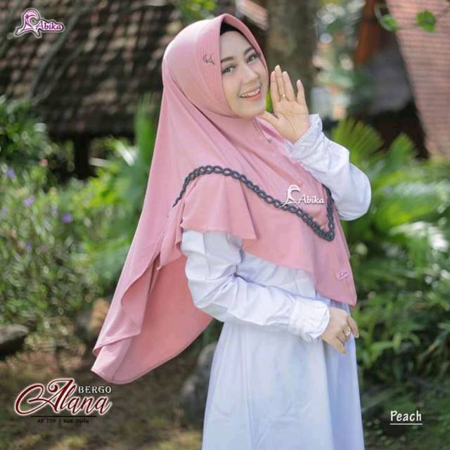 Hijab Abika Bergo ALANA New By Abika Original