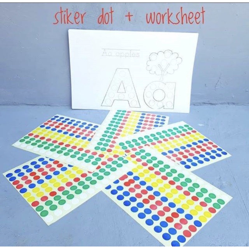 

RnB Edutoys STIKER DOT + WORKSHEAT