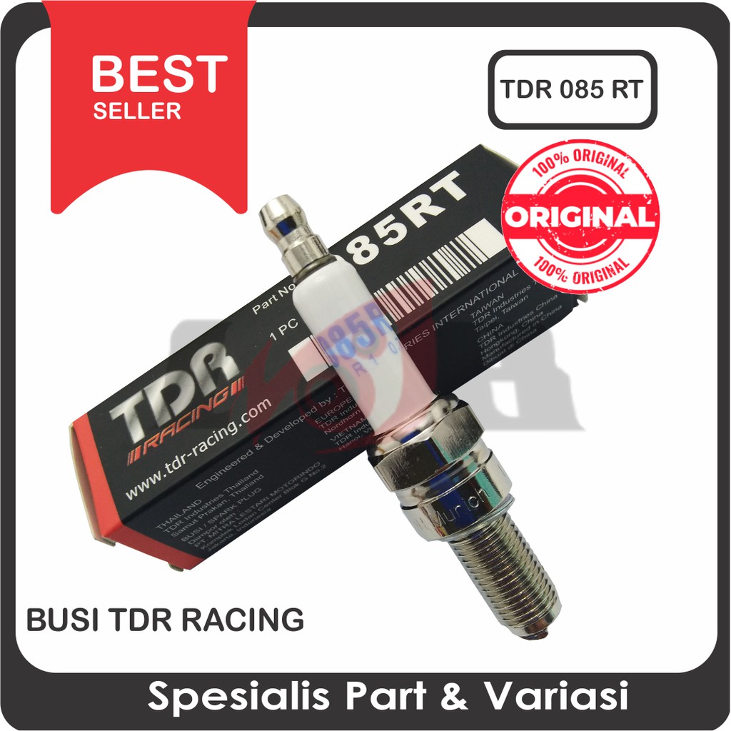 Busi TDR Twin Iridium 085RT Karisma Vario Beat Scoopy Xeon Nmax Aerox MX FU 085 RT