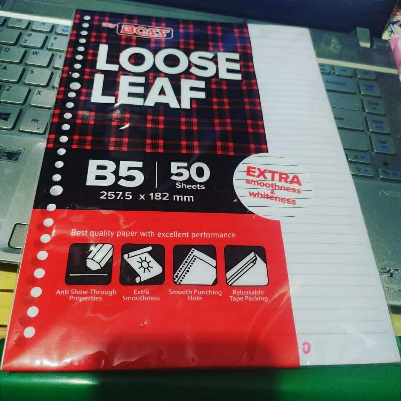 

Loose Leaf B5 BIG BOSS 50 Lembar