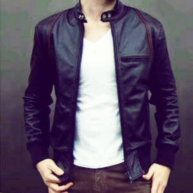 Jaket Kulit Ariel Noah (Kulit Sintetik)