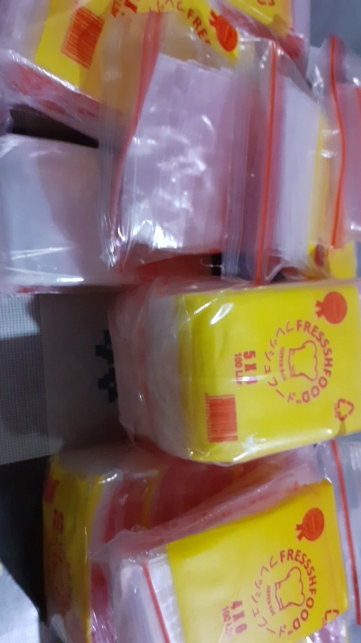 Zipper Bag/plastik Klip/ziplock Uk. 6x10 Cm Fressshfood (1 Pack)