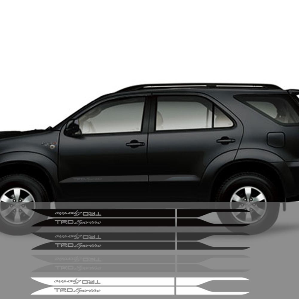 Decal Stiker Mobil List Trd Sportivo Toyota Minimalis Cutting
