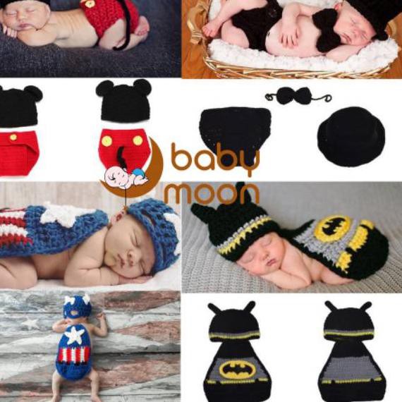 Special Price.. Kostum baju foto fotografi bayi baru lahir, Aksesoris fotografi bayi new born rajut