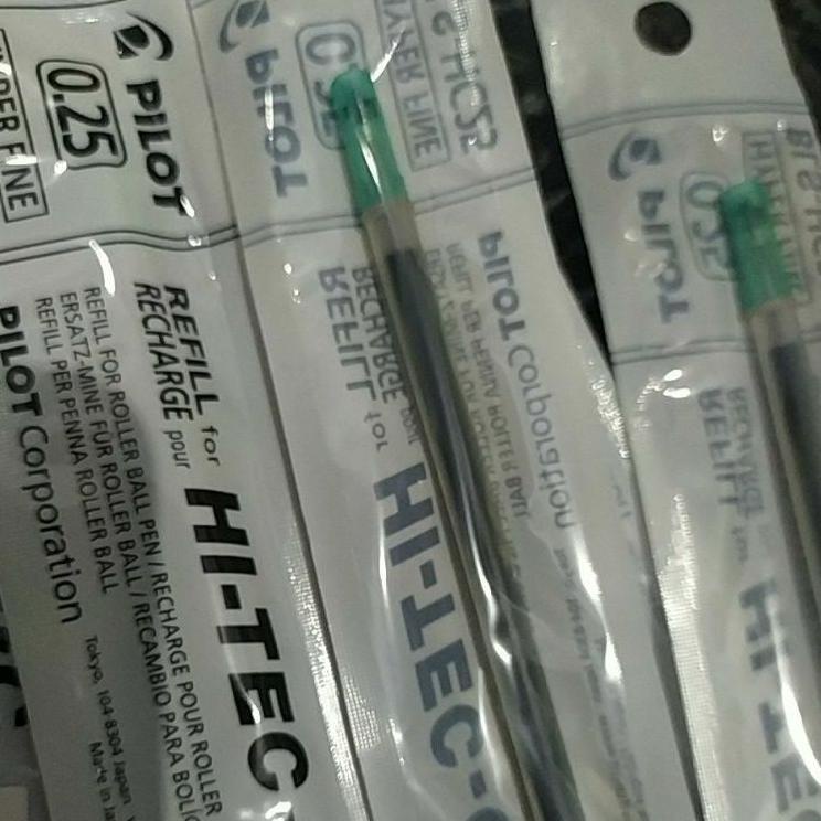 

[KODE PRODUK JKEIC8435] refill Hitec pilot 0.3 0.4 0.25 mm pen makna hitam dan biru refill hi tech pilot satuan isi ulang hi tech