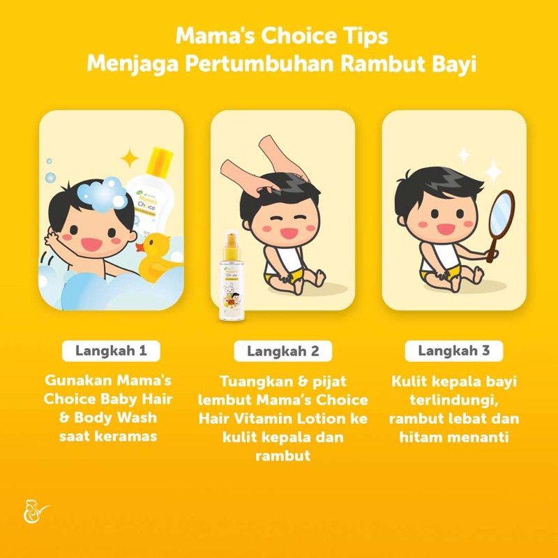 Mama Choice Baby Hair Vitamin Lotion 100 ml