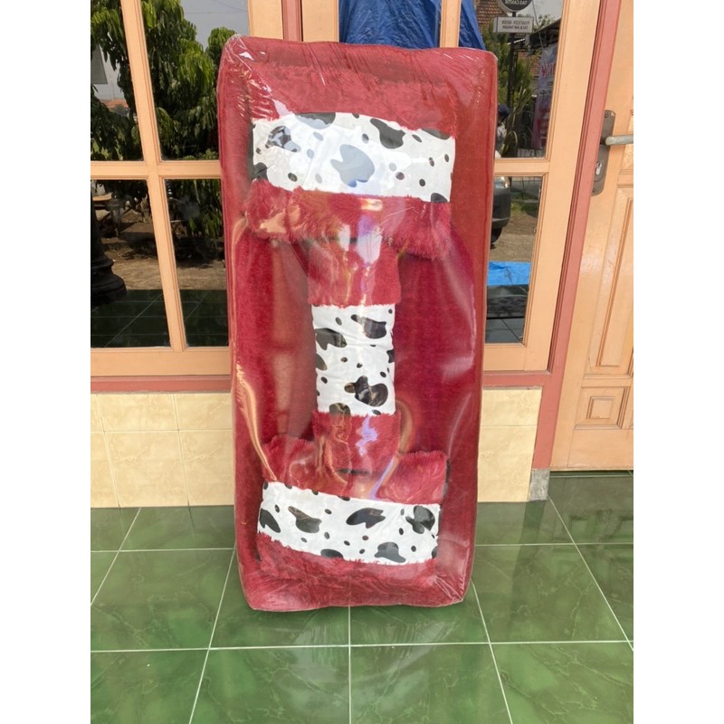 kasur lipat 120x170 isi bantal 2 guling 1