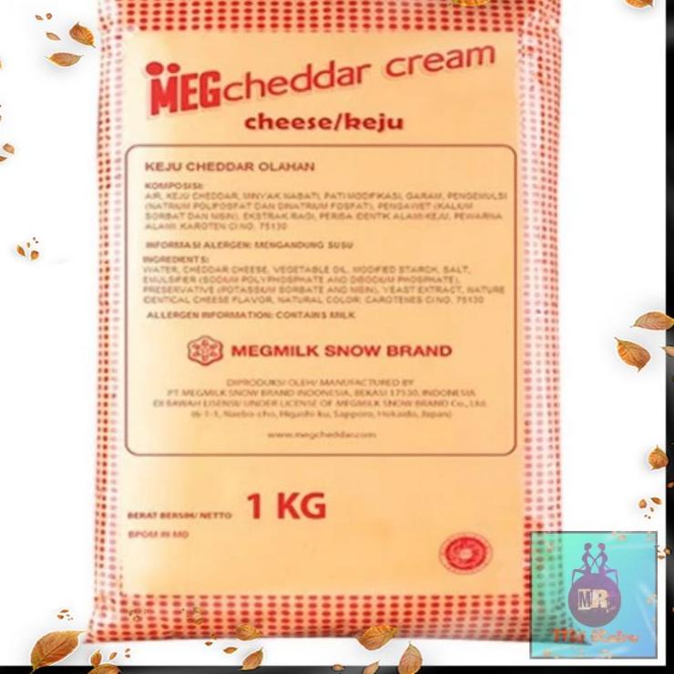 

TERBARU MEG Cream Cheese 1kg / Keju Cream / Krim Keju grosir