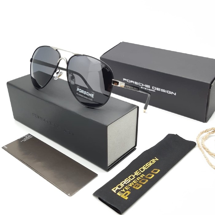 Sale!! Sunglasses Pria - Kacamata Hitam Porsche Design PD8503 Polarized - kacamata pilot keren mewah