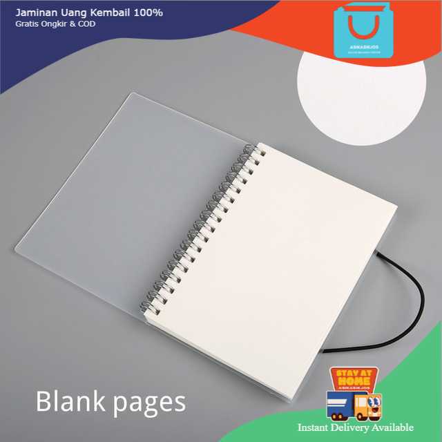 

JIANWU Buku Binder Catatan Jurnal Harian Notebook Ukuran A5 - S2526