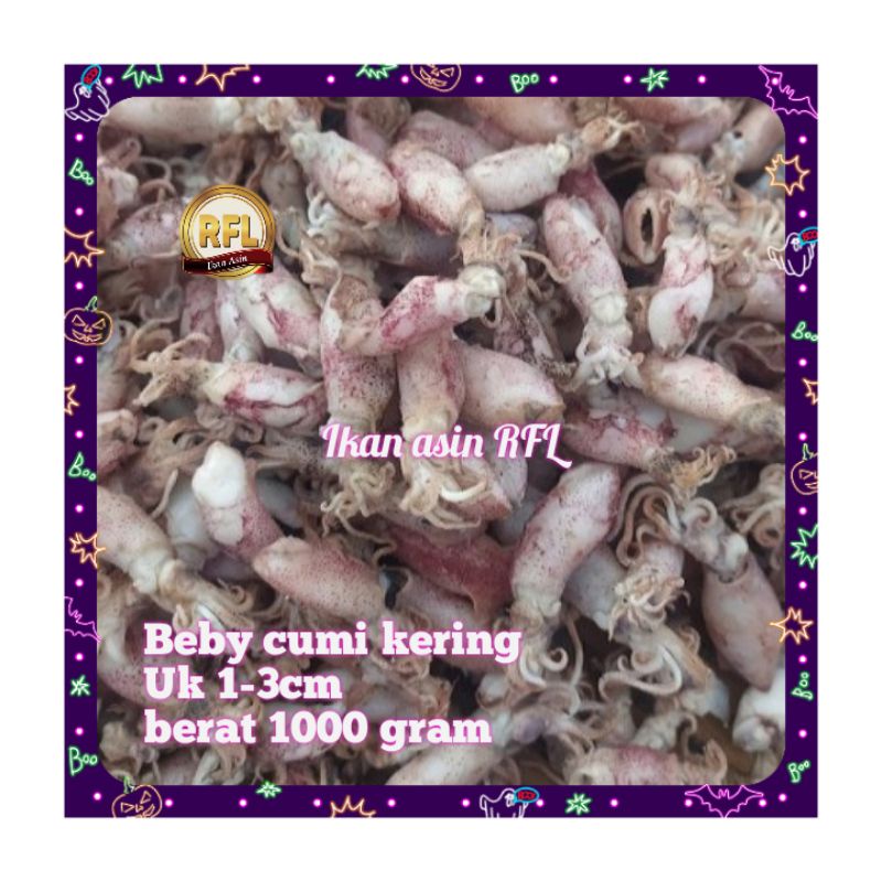 

ikan asin / cumi asin / beby cumi rebus kering full 1000 gram