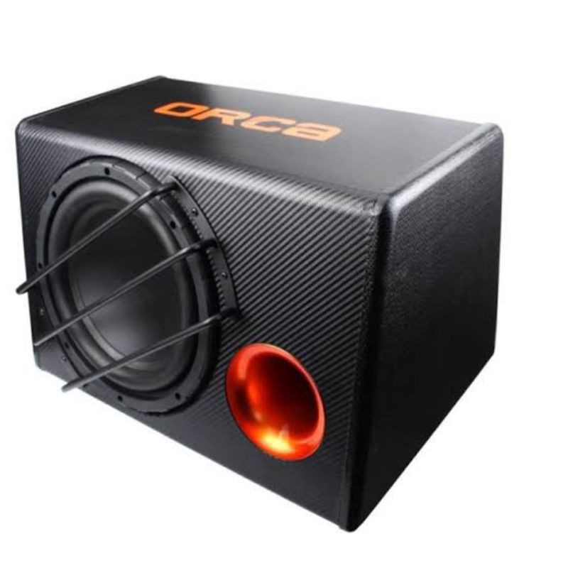 ORCA RC 1510SW subwoofer aktif box mobil ukuran 10 inci