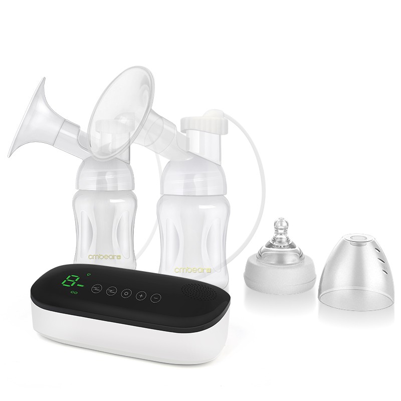 [ Rechargeable ]Cmbear Pompa ASI Elektrik Ganda /Double Electric Breast Pump with Bluetooth ZRX-0832