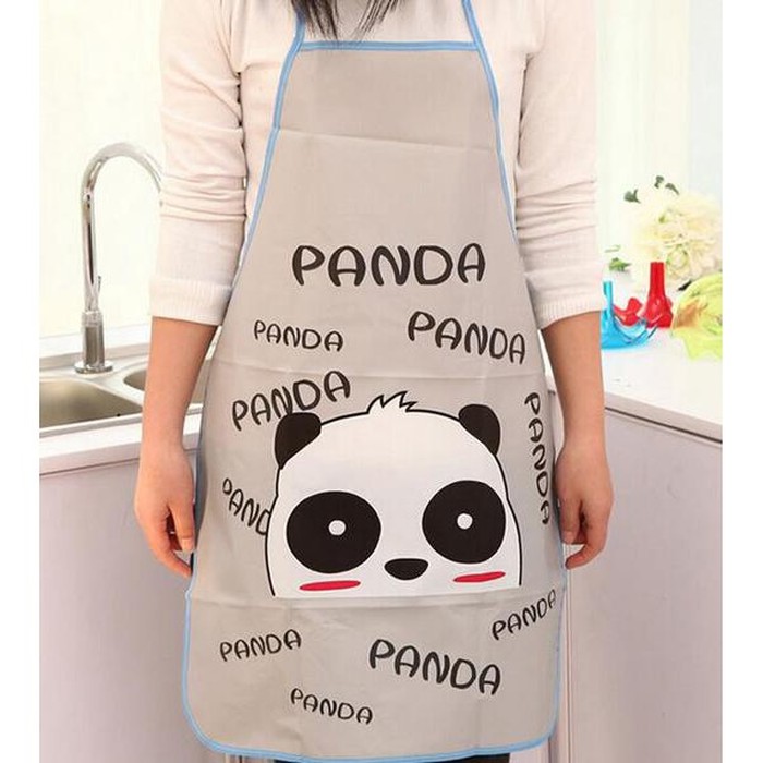 Celemek Anti Air Motif - Apron Masak Apron Plastik Apron Murah Celemek