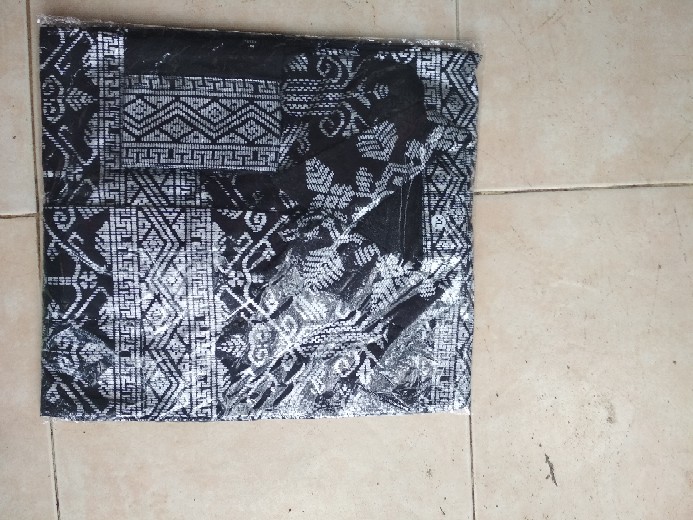 Kemeja Batik Pria Motif Songket Asli Prada Silver Golden Batik M L Xl Xxl Seragam Grosir