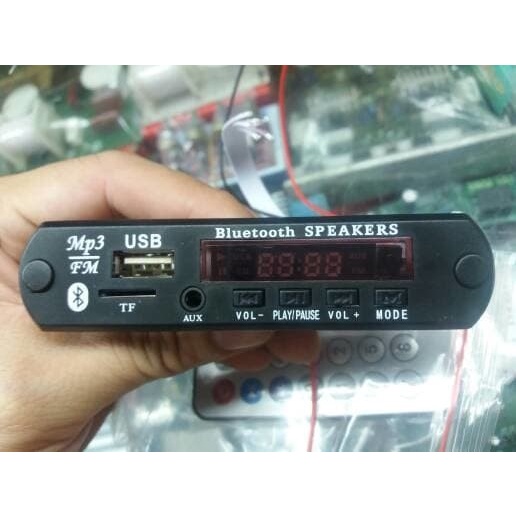 Modul kit mp3 radio fm bluetooth MP 3 USB Flashdisk 12 Volt