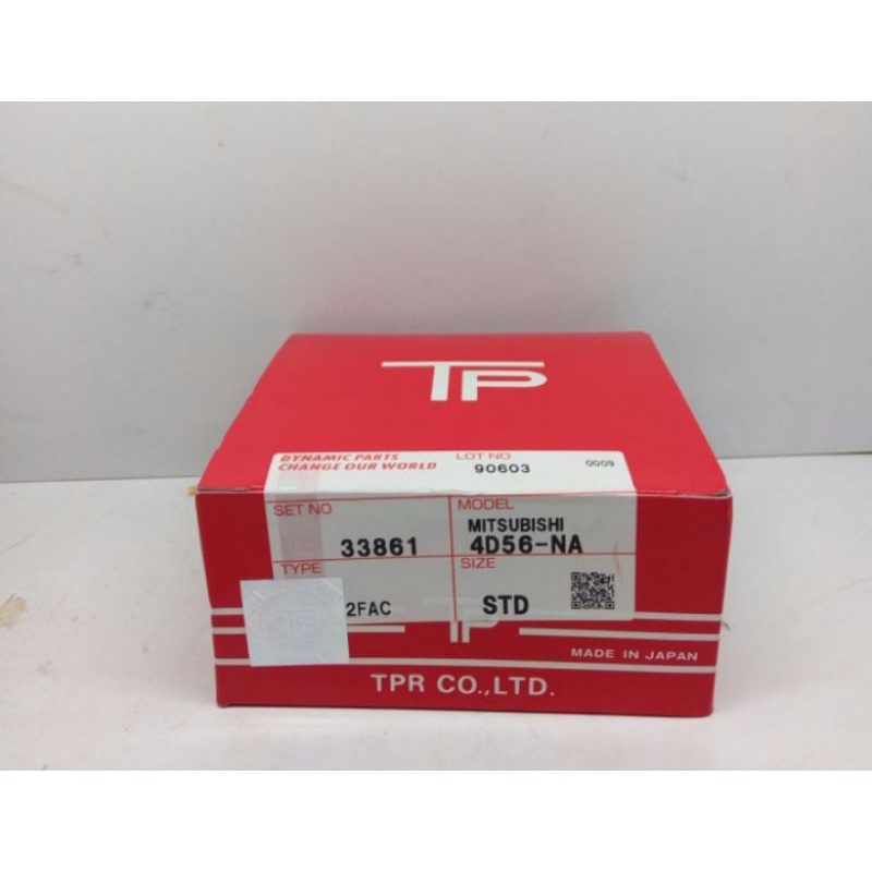RING PISTON (STD) 4D56 33861 "TP"