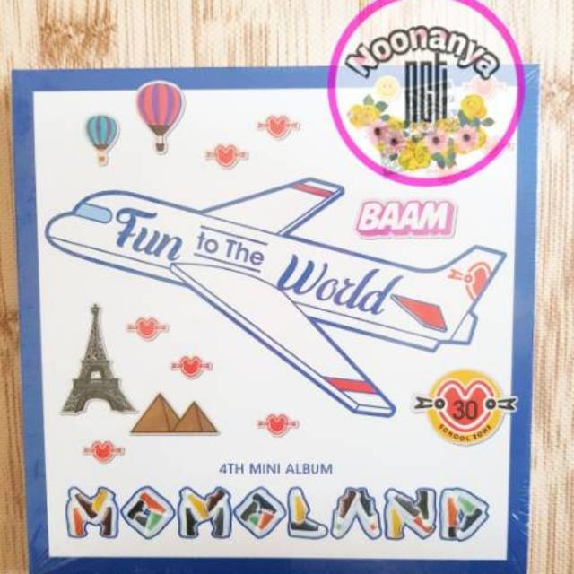 Album Momoland 4th mini album Fun To The World vol4 OFFICIAL