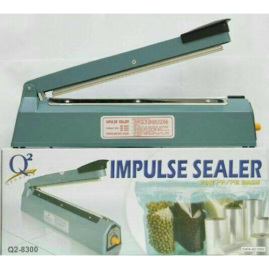 Q2 Impulse Sealer 8300 30 CM Las Plastik Mesin Press Q2 Impulse Sealer 8300 30 CM Las Plastik Mesin Press